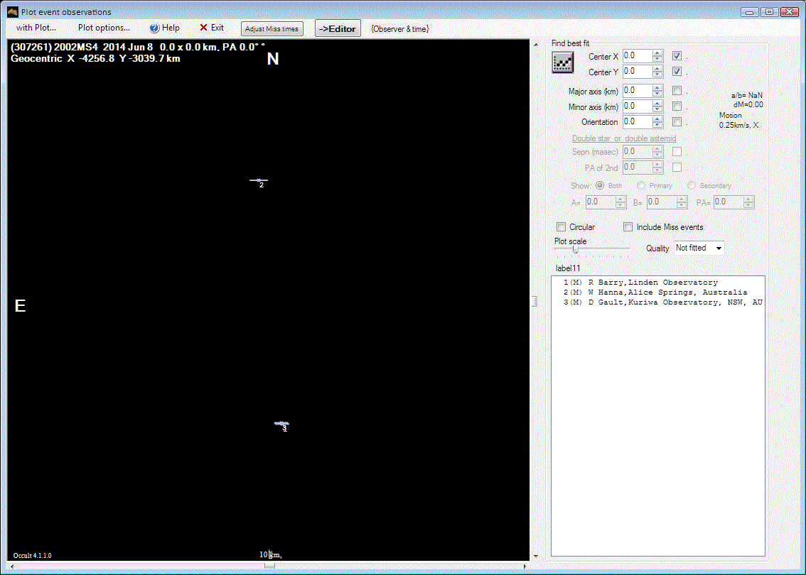 2002 MS4 occultation__ 2014 June 08